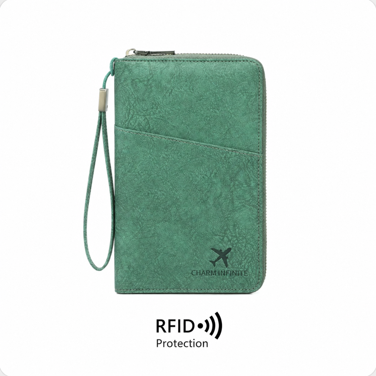 Portadocumentos de Viaje RFID Familiar – Organizador de Pasaportes