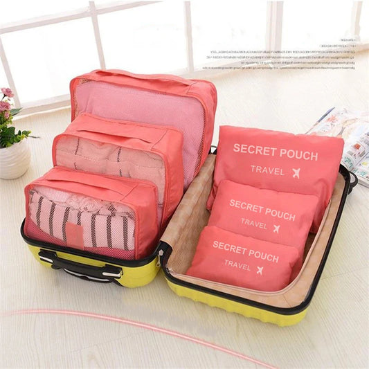Set organizador de maleta – 6 piezas