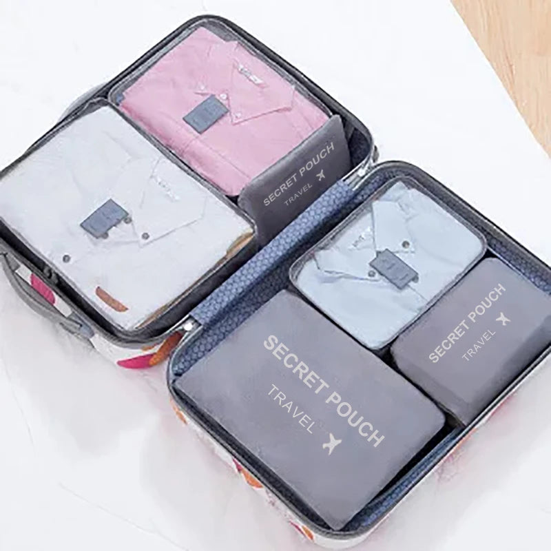 Set organizador de maleta – 6 piezas