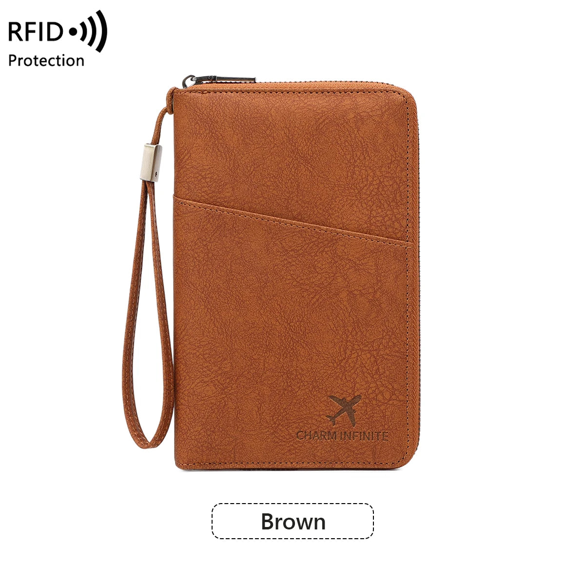 Portadocumentos de Viaje RFID Familiar – Organizador de Pasaportes