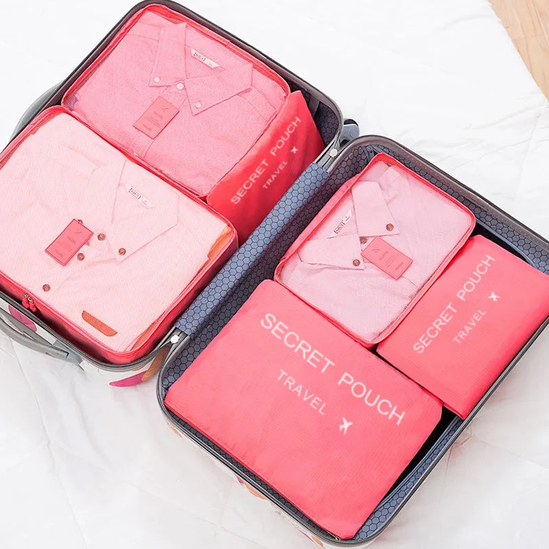 Set organizador de maleta – 6 piezas