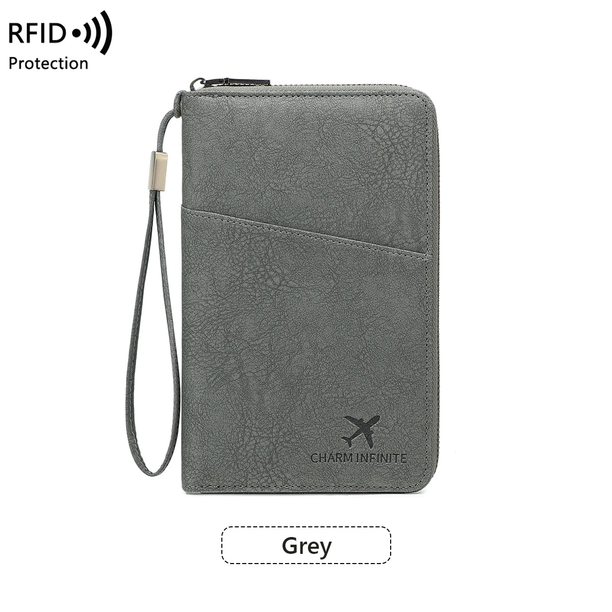 Portadocumentos de Viaje RFID Familiar – Organizador de Pasaportes