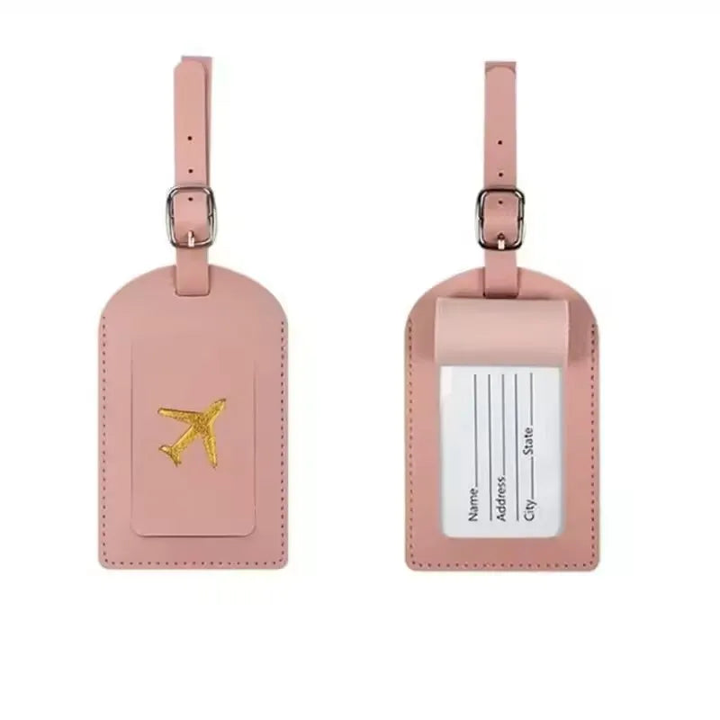 Etiqueta identificadora de equipaje para maleta