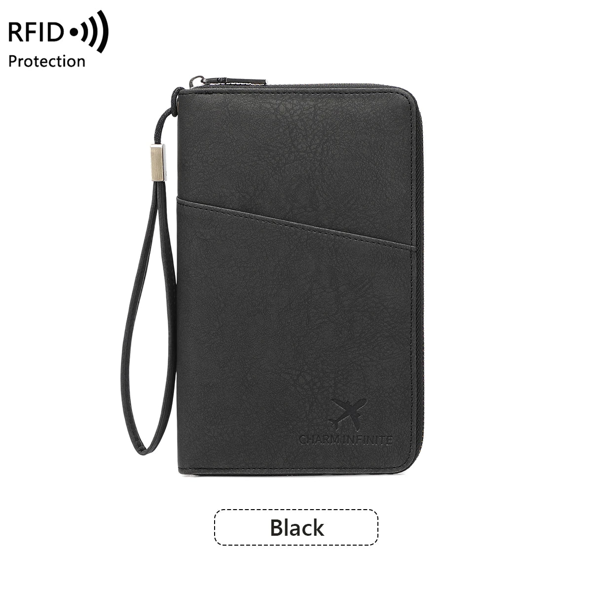 Portadocumentos de Viaje RFID Familiar – Organizador de Pasaportes