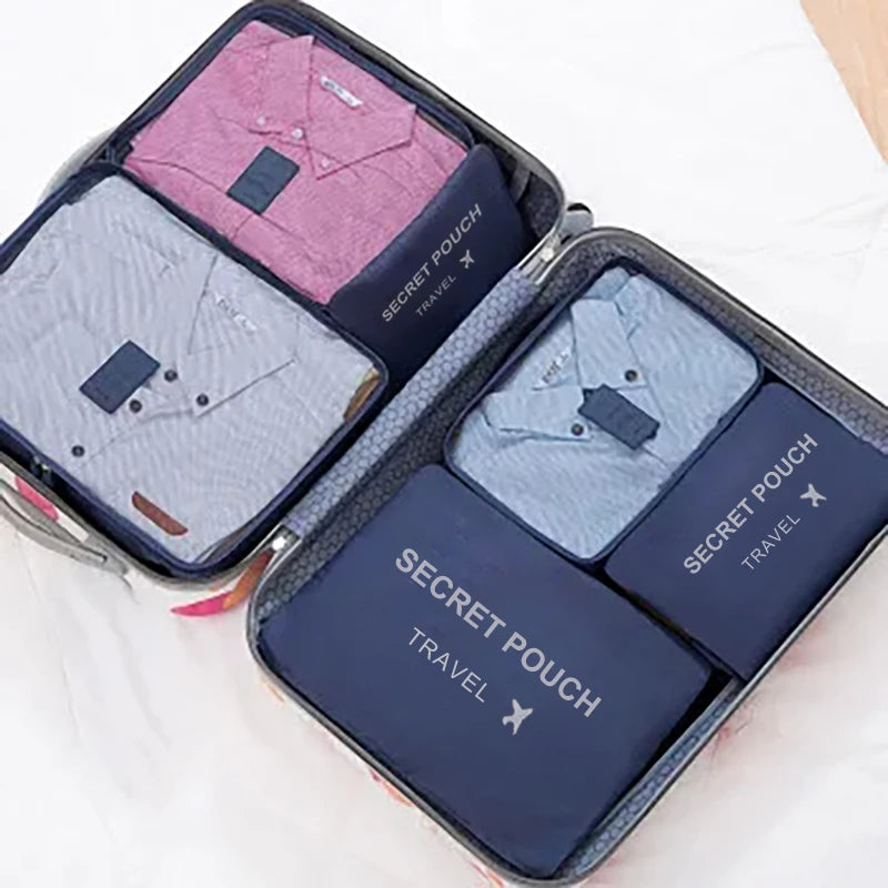 Set organizador de maleta – 6 piezas